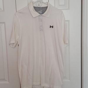 Under Armour heatgear white tee
